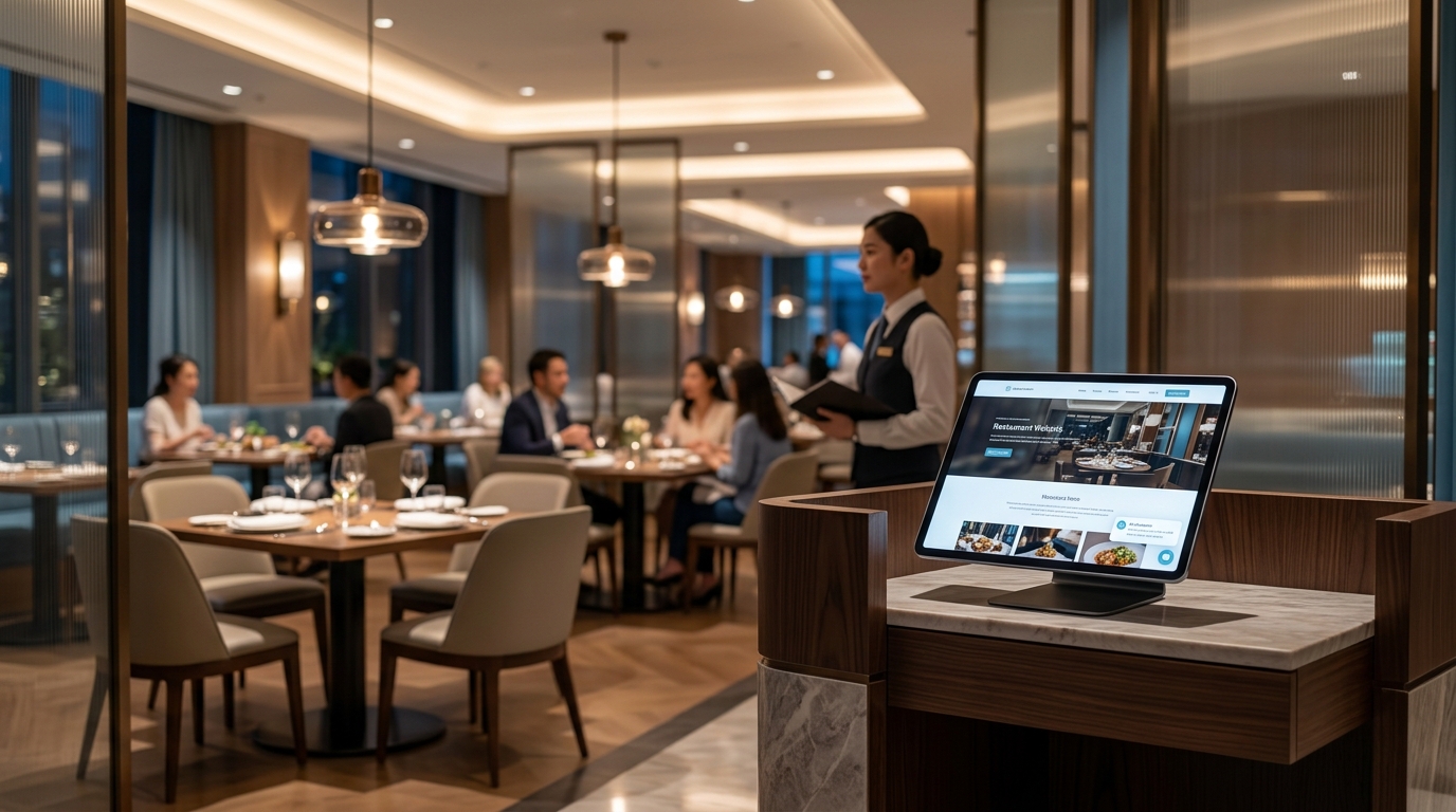 AI Chatbot for Restaurants: How to Turn Website Visitors Into Reservation and Order Inquiries