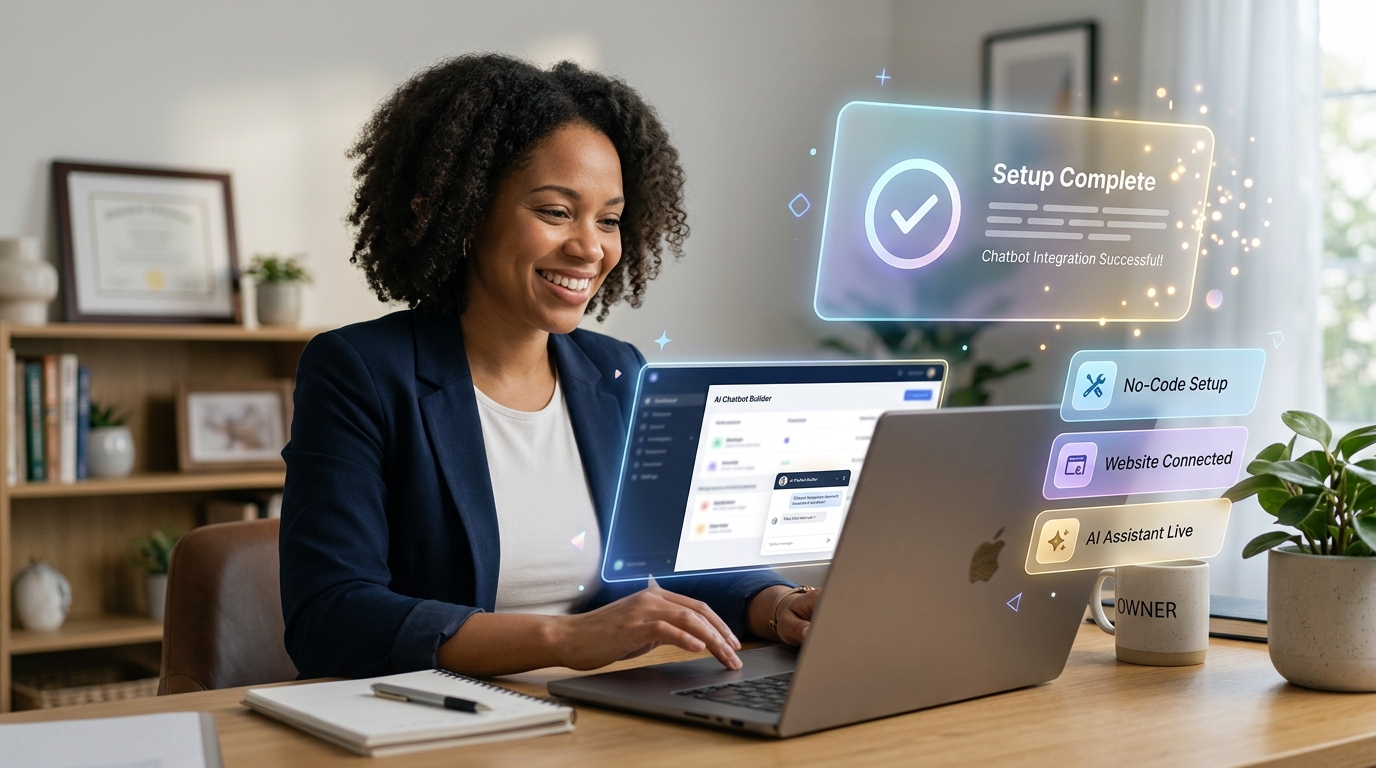 How to Add an AI Chatbot to Your Small Business Website (No Coding Required)